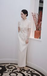 -伊莲妈妈装礼服旗袍高级定制