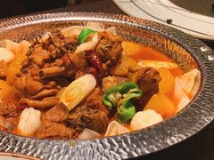 沙湾原始大盘鸡-丝路金桃·新疆菜(徐汇店)