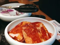 调味猪五花-九田家黑牛烤肉料理(石路天虹店)