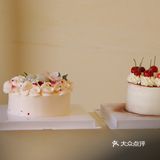 520赏味限定|玫瑰荔枝奶油蛋糕🍧