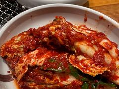 辣白菜-草家酱蟹炭火烤肉店(珲春南路一店)