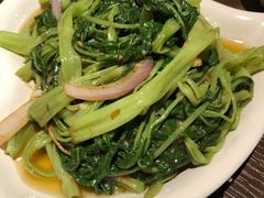 马拉盏炒通菜-大头虾越式风味餐厅(光明广场店)