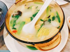 无油鱼汤腐竹煮时蔬-大树餐厅(益田假日店)