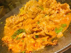铁板章鱼五花肉-春熙台韩国料理·章鱼肥牛(西丽店)