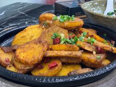 铁板土豆片-李师傅脆肚(华强北店)