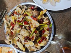 隔壁店的辣炒花蛤-清真·马峰烤肉(小学习北巷店)