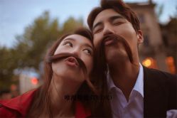 俏皮可爱-巴黎婚纱摄影工作室