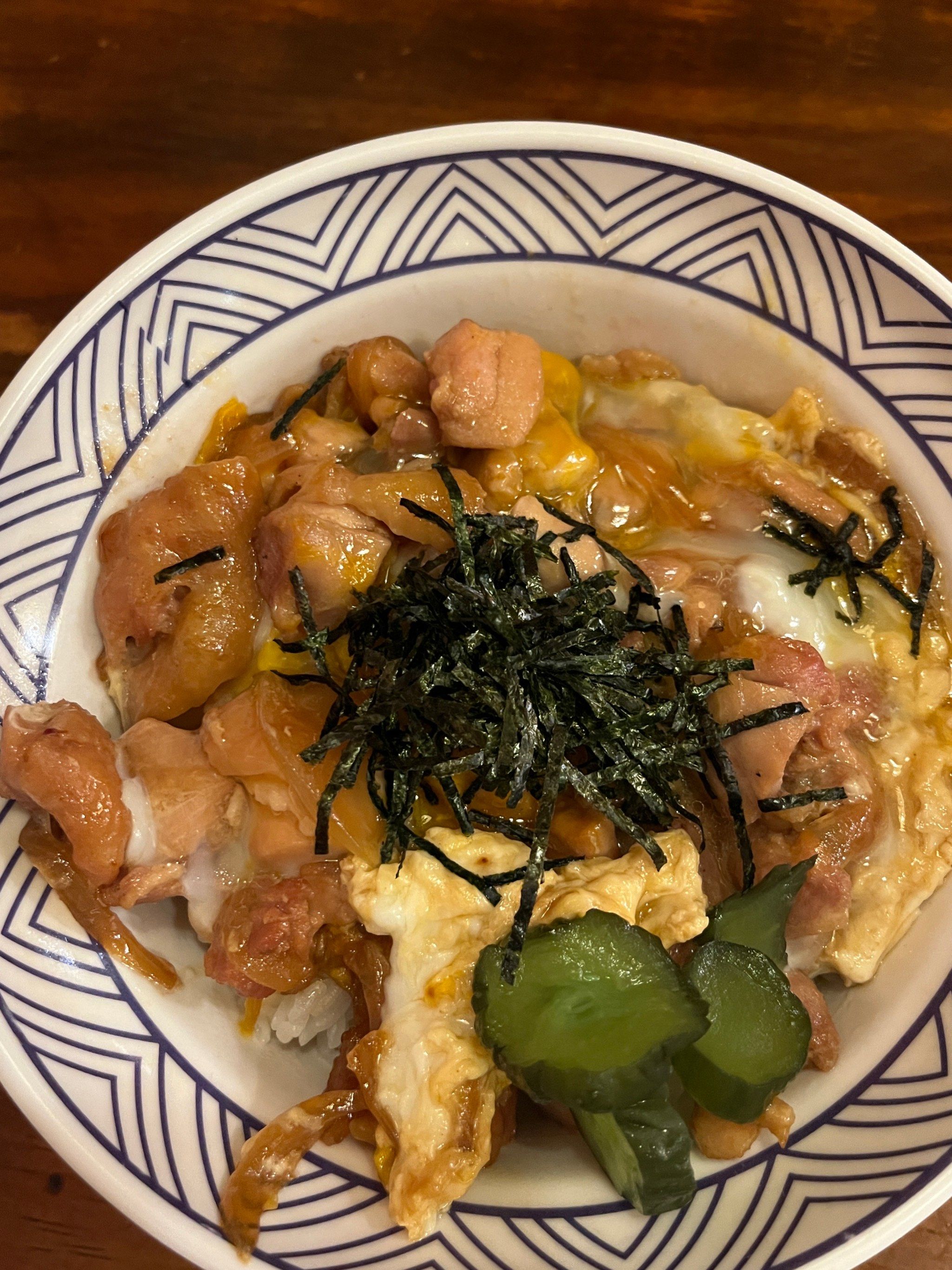 百步拉面的亲子饭才是最绝的!