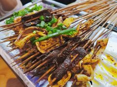 烤猪腰和黄喉-晓靖轩烧烤(沙河风情店)