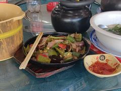 -古榕农庄·桑拿簸箕菜·招牌泥焗鸡(清远长隆店)