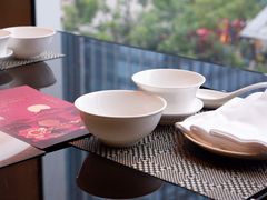 餐具摆设-夏宫中餐厅(静安香格里拉店)