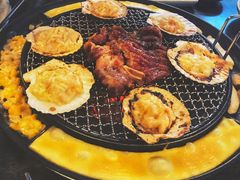 芝士扇贝-釜山火炉韩式炭火烤肉(欧洲城店)