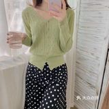 25℃左右的天气，穿一件开衫刚刚好