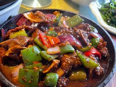 铁板牛仔骨-秋色客家菜(流塘店)