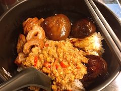 鬼马辣肉碎大肠饭-亞婆井·劲抽面食(铂顿城店)