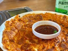 泡菜饼-喇喇排骨火锅·传统韩式脊骨汤(望京西园总店)