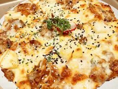 辣烤肥牛夹心披萨-Gray Whale 灰鲸餐厅(北美N1店)