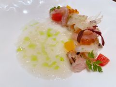 冷切黄狮鱼扇贝-福楼法餐厅FLO