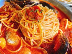 韩式辣海鲜意面-Kpasta韩式意大利面
