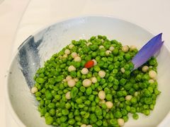 甜豆炒鸡头米-松鹤楼(月坛店)