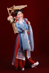 -后宫·古装汉服京剧儿童亲子全家福摄影