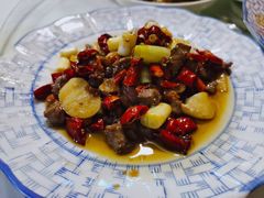 宫保牛肉-百年粉蒸牛肉