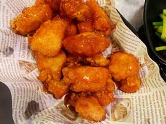 甜辣炸鸡块-山·烤辣鸡韩国料理(西溪路店)