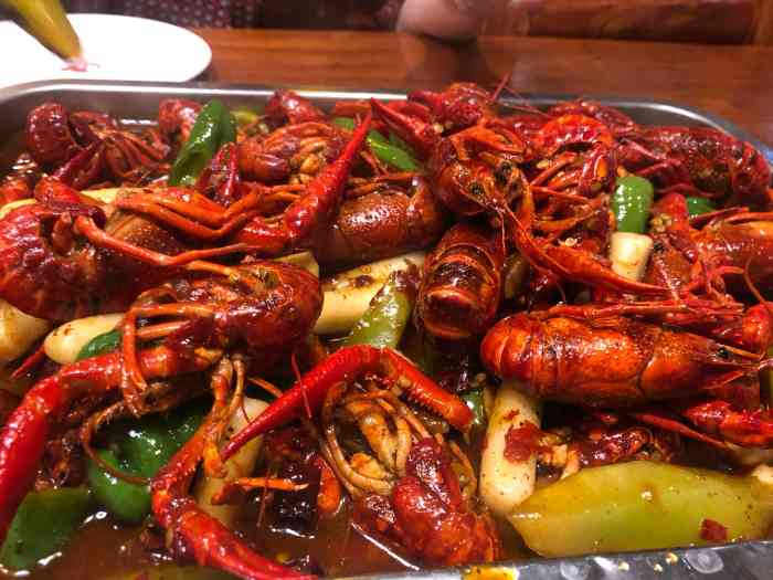 阿木龙虾(安波路店)-"永远都希望你多点一些 本来只要四斤的做两.