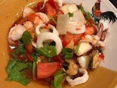 辣海鲜沙拉-Doo Dee Thai Food(Issan/Isaan/Esan)
