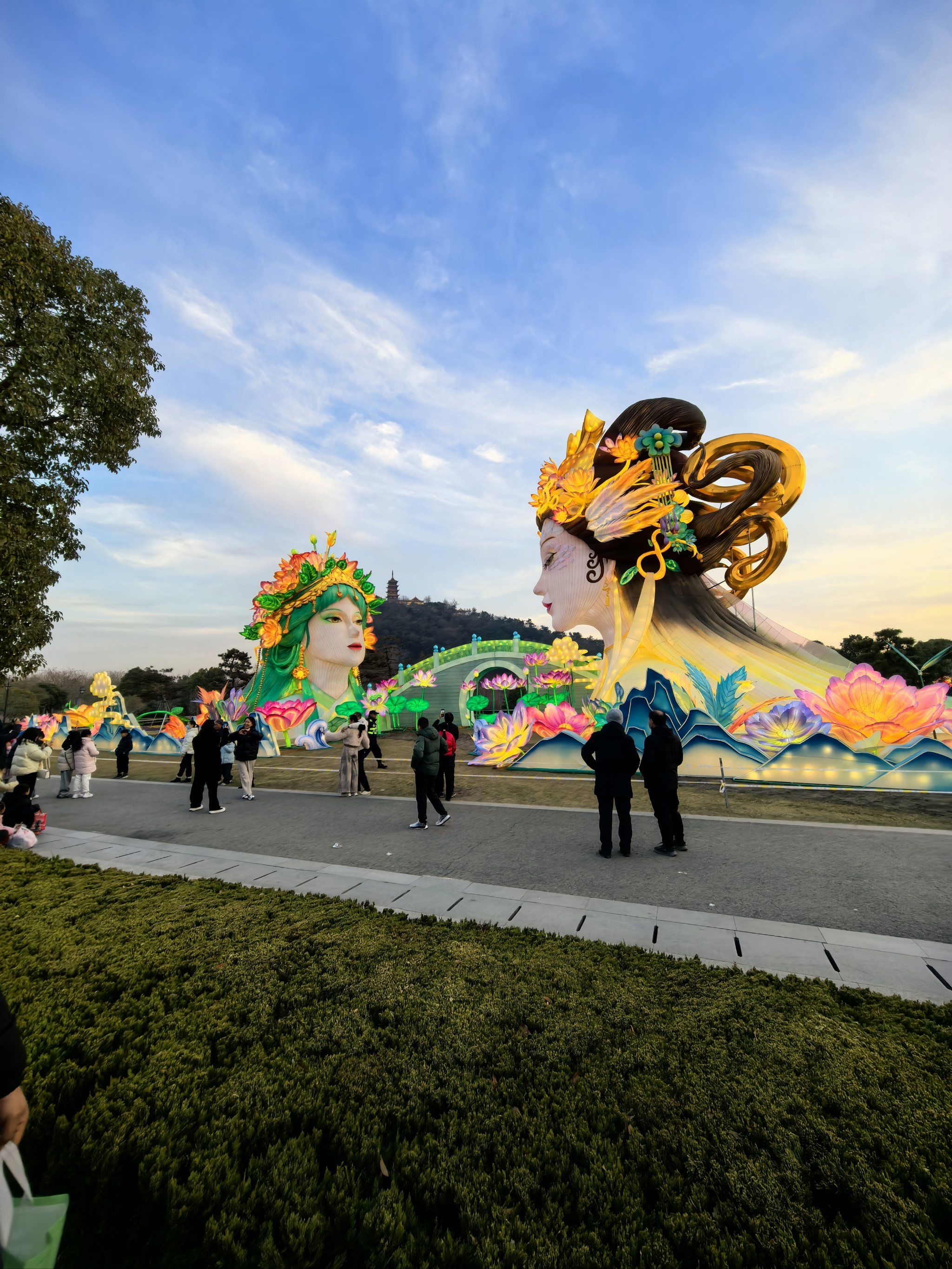 南通狼山第一届新春灯会❗️❗️