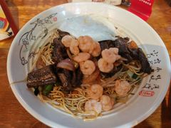 虾爆鳝拌川-春雪面馆(转塘店)