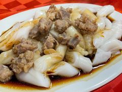 排骨蒸猪肠粉-先鲜鲫鱼粥
