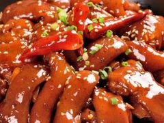 黄金豆焖蹄花-小锅饭(欧亚卖场店)
