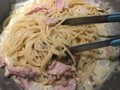 培根蘑菇奶油意大利面-新贝乐意大利餐厅(苏州中心店)