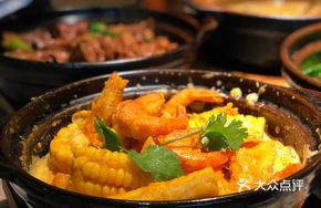 Salted Egg Yolk Stir-fried Giant Shrimp