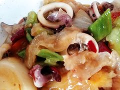 鱿鱼圈银耳-北大学一食堂