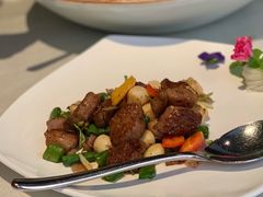 黑椒爆炒雪花牛肉粒-皇朝会.经典传统粤菜(外滩店)