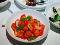 菠萝咕咾鸡球肉-玫瑰厅上海菜(兴国路店)