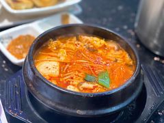 嫩豆腐汤-青松馆韩国料理(香港中路佳世客店)