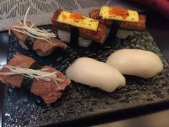 和牛寿司、剑鱼寿司、鳗鱼寿司-汕头国际大酒店-牛一町目餐厅