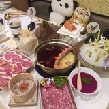 🐼🐼🐼熊猫烫🔥喊你过来吃火锅啦