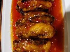 鲜虾扒茄盒-津沽小院(天津之眼店)