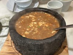 石锅油渣香芋豆腐-径山十八道·风味民间菜(杭州总店)