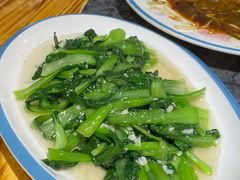 蒜蓉小白菜-东北食府·铁锅炖(花溪湾店)