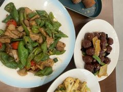 辣椒炒肉-便宜坊烤鸭店(玉蜓桥天坛店)