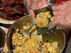 -草家酱蟹炭火烤肉店(珲春南路一店)