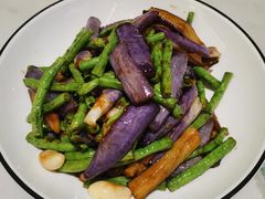 茄子烧豆角-小菜园新徽菜(上海浦东复地活力城店)