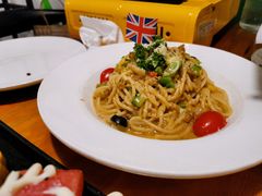 芝士培根意大利面-西堤复合时尚餐厅