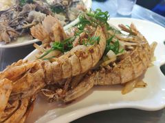 椒盐皮皮虾-覃记海鲜美食餐厅