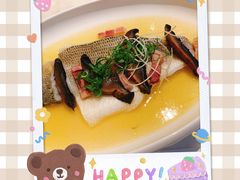 非一般鲈鱼配大褐菇-港丽餐厅(高德置地店)